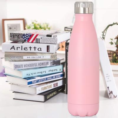 China Amazon Viable 17OZ 500ML Wholesale Success RTS 2021 Cola Shape Beverage Stainless Steel Sport Insulated Water Bottles for sale