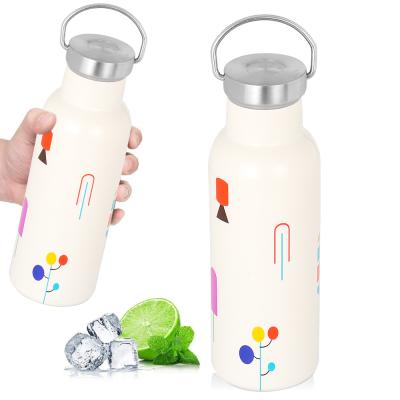 China Business factory wholesale stainless steele double wall vacuum insulated sport water bottle for sale