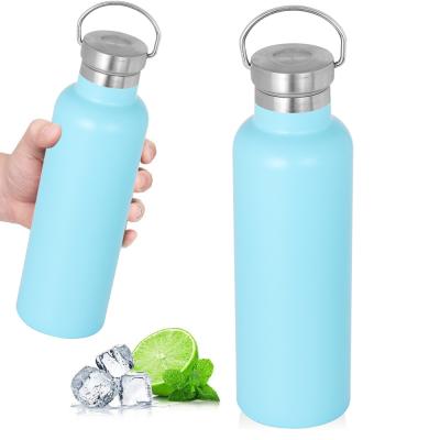 China Double Wall Vacuum Stainless Steel Water Bottle PORTABLE Wholesale Sport Insulated Water Bottle With Custom Logo for sale