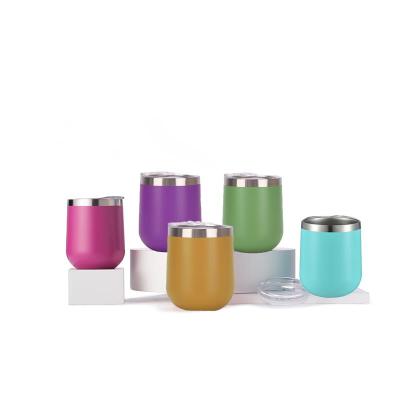 China Viable Wholesale Sublimation Yeticooler Coffee Blank 360ml Vacuum Red Wine Tumbler for sale