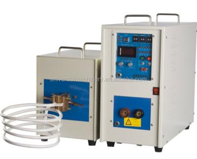 China Portable 100% Duty Induction Heating Treatment IGBT Mini Gold Melting Furnace for sale