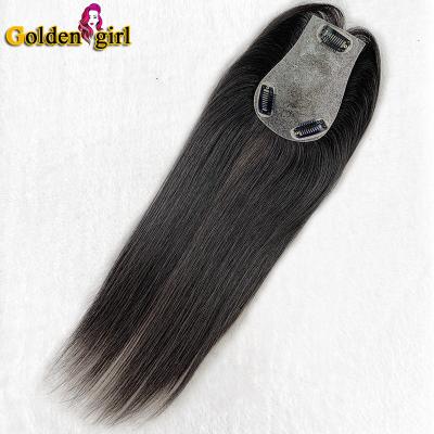 China No 130 free remy amazing hair shedding woman part skin base hairpiece full density injection base skin hairpiece women long for sale