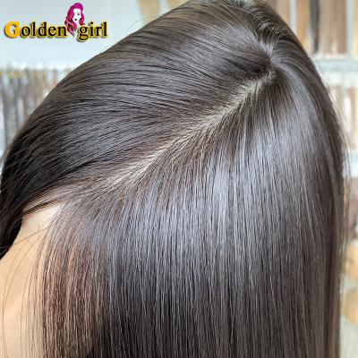 China No Silicone Best Shedding Women Hairpiece Base 180% Remy Virgin Hair Thin Hair Toppers For Women for sale