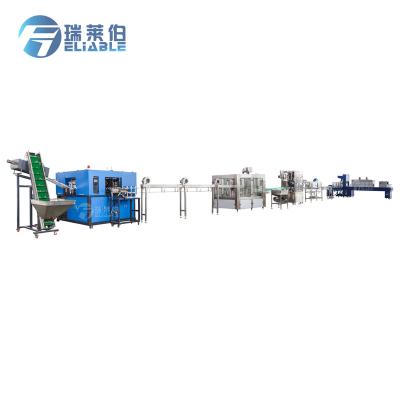 China Industrial Complete Bottled Beverage Distilled Water Production Line Equipment for sale