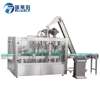 China Automatic Beverage Bottling Machine For 750ml Glass Bottle Vodka Liquor Wine Alcohol Screw Cap Aluminum Crown Cap for sale