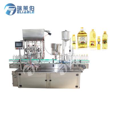 China Beverage/Oil/Oil Automatic Oil Bottling Machine Dispenser Filling Machine for sale