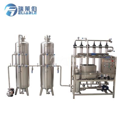 China Water Filtration Factory Price Drinking Water Treatment Machine With Hollow Filtration Process for sale