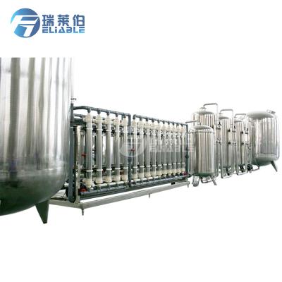 China High efficiency SUS304 water treatment plant performance portable demineralized drinking water treatment machine with price for sale