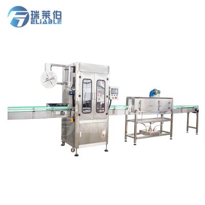 China New Design Automatic PVC Beverage Shrink Film Sleeve Labeling Machine for sale