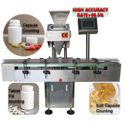 China Tablet capsule pill counting vibration MW-8A multistage high speed counting filling and packing machine for sale