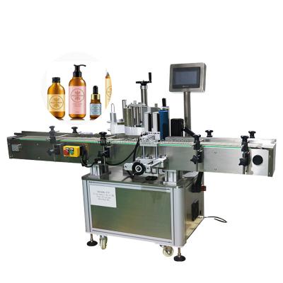 China Automatic Food Beverage Products Chemical Industry Glue Round Bottle Wet Labeling Machine for sale