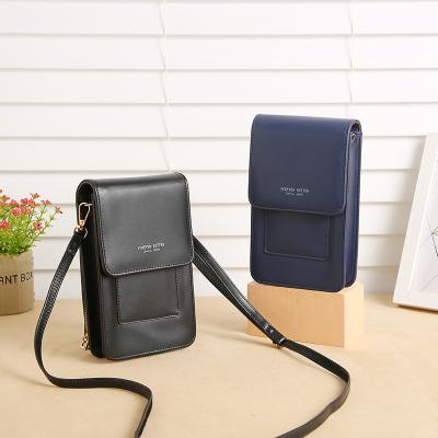 China High Quality NEW Fashion Handbags For Girls Shoulder PU Leather Shoulder Bags 2022 Ladies Phone Wallet for sale