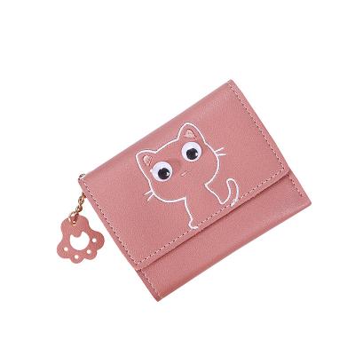 China The latest popular fashion wholesale anti-theft mini reviews more durable brand name card and coin holder women wallets for sale