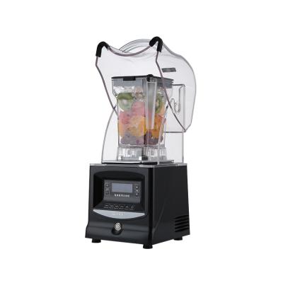 China Variable Speed ​​Multifunctional Panel High End Commercial Smoothie Machine With Silent Cover for sale