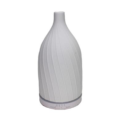 China 100ml Ultrasonic White Ceramic Aromatherapy Diffuser Incense Chinese Essential Oil Diffusers with 4 Timer - Cool Mist Humidifier for sale