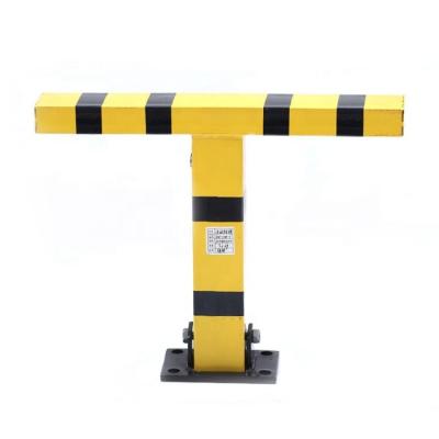 China T Style Car Parking Blocker Steel Barrier For Outdoor for sale