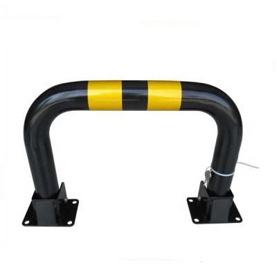 China Car Parking Steel Reflective Steel Parking Barrier Manual Steel Lock for sale