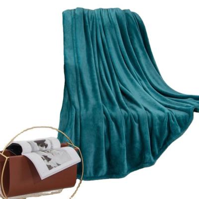 China Antistatic Plain Fleece Blanket Plush Blanket Custom Plush Blanket sleeling for sale