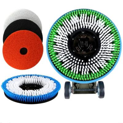 China 12 Inch Hard Floor Carpet Scrubber Cleaning Brush For Floor Scrubber Polishing Machine for sale