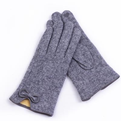 China Simply 2021 New Design Ladies Winter Driving Warm Touch Screen Cashmere Gloves for sale