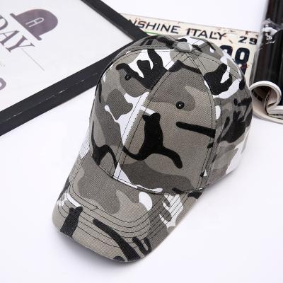 China JOINT Manufacturer Golf Hip Hop Mens Washed Promotional Camouflage Hats for sale