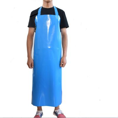 China H Style Protective Work Food Meat Fish Food Process Factory Butchers TPU Apron for sale