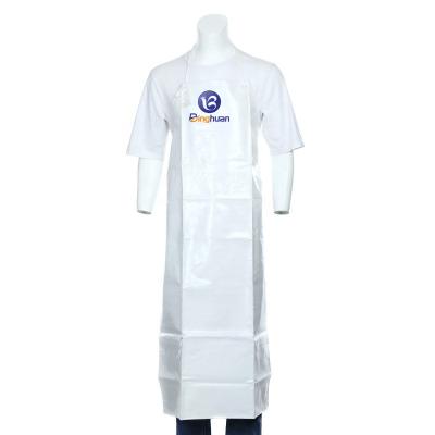 China H Style Wear Butcher Apron Kitchen Apron Reusable Plastic PVC for sale