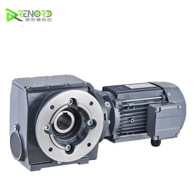 China Material of Construction Shops FAS Worm Gear Stable Flanged Helical Units With Shaft Pinion Box Hollow Motor for sale