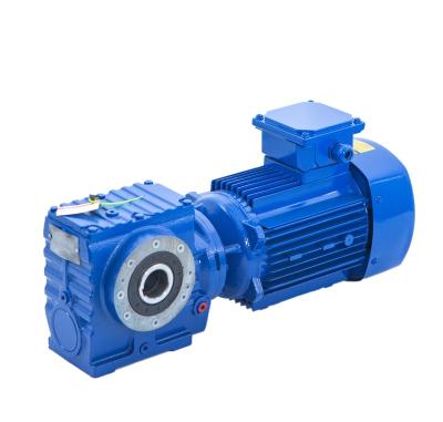 China 220V/380V Construction Material Stores S Series Motor Explosion-Proof Gear Reduction Motor With Helical Speed ​​Reducer for sale