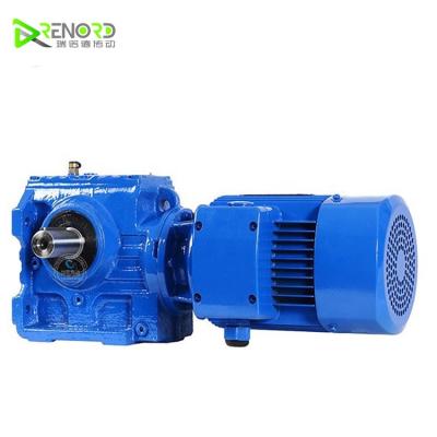 China Building material stores China S series helical gear box 1400 rpm motor speed reduce gearbox for sale