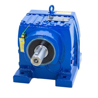 China 220V/380V Explosion Proof Building Material Stores R Series Motor Speed ​​Reduction Motor With Helical Speed ​​Reducer for sale