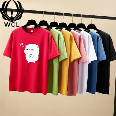 China Feminina Cotton Camiseta De Moda Short Sleeve Women QUICK DRY T-shirt Wholesale With Logo for sale