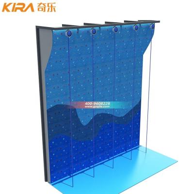 China Steel Frame Outdoor Adventure Climbing Wall Panel Stones for sale