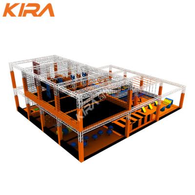 China With Ninja Challenge Kids Obstacle Protective Net Indoor Course for Training Center for sale