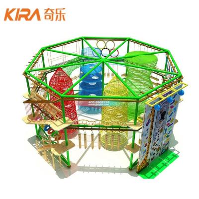 China Desire High Quality Adventure Fun Park Indoor Playground Exploring Climbing Ropes Hunt Equipment for sale