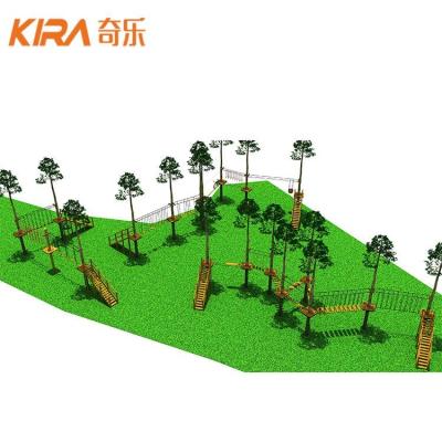 China Desire Forest Children Outdoor Fitness Equipment Safety Exploring Ropes Hunt Adventure Park for sale