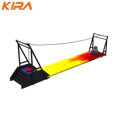 China High Strength Indoor Line Ride Line Zipper Playground Zipper Roller Coaster for sale