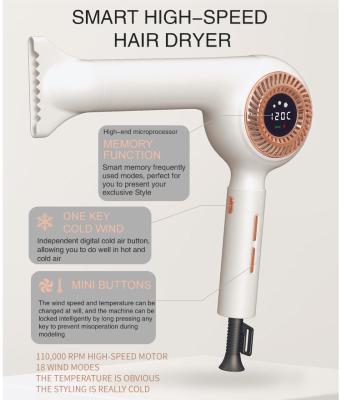 China 2000W Professional Ionic Technology Hair Dryer Powerful Motor for sale