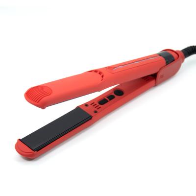 China Straightener Professional Salon Safety Flat Nano Titanium Hair Iron Private Label for sale