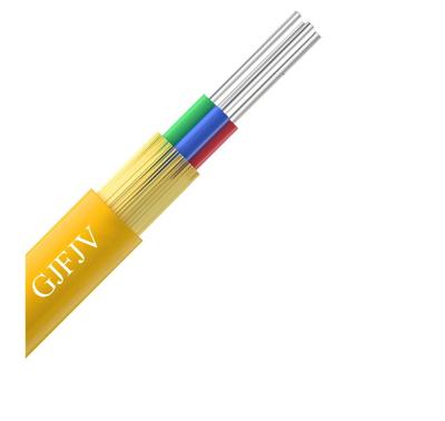 China Communication Cable GJFJV Fiber Optic Cable With Power Cable Anti Rodent Underwater Submarine 16 36 72 288 Core Single Mode Indoor Fiber Optic Cable for sale