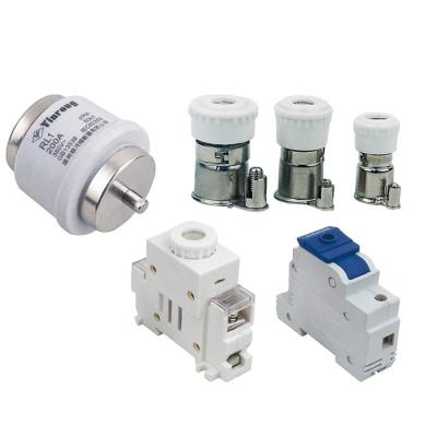 China LOW VOLTAGE D fuse and base for sale