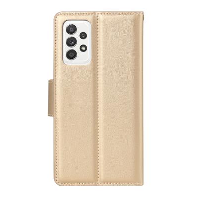 China Hanman Shockproof Mill For Samsung Galaxy A73 A72 A42 Flip Stand Magnetic A71 A70 A50 Soft PU Leather Wallet Case for sale