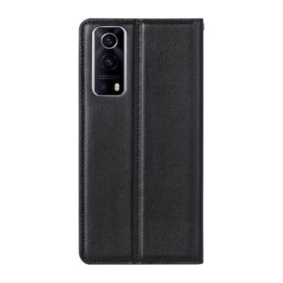 China Hanman Shockproof Minuo For Vivo V27 5G V27E 4G Y33S Y21 Instruction Card Drop-proof Mobile Phone Leather Case for sale