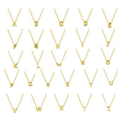 China Wholesale FASHIONABLE PS Letter Initial Stainless Steel Pendant Gold Plated Charm Necklace for sale