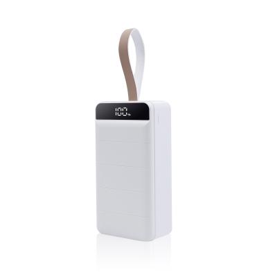 China Universal Smart Bank 150W 40000mAh 50000mAh 60000mAh Large Capacity Fast Charging Power Bank for sale