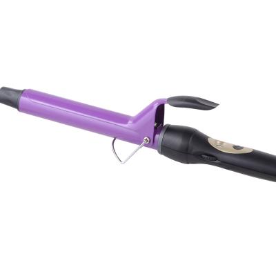 China Zhanshun Ionic High Quality Hair Curler Styling Tool PTC Heating Element Crimper Curling Iron for sale