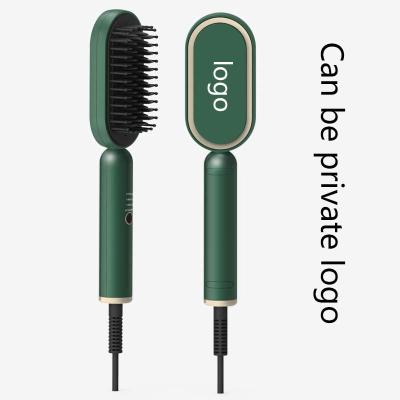 China 2022 Ionic High Quality Top Selling Factory Wholesale Negative Ions Styling Hair Brush Straightener Comb for sale