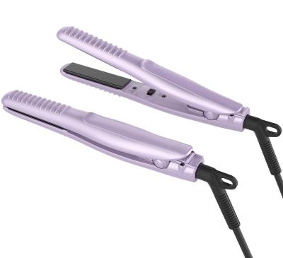 China Private Label 2022 Zhanshun Custom Ionic Portable Ceramic Flat Iron Mini Hair Straightener Rechargeable Electric for sale