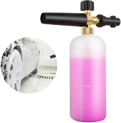 China / Best Car Wash Supercheap Snow Foam Jet Lance Gun Soap Cannon Kit For Power Pressure Washer for sale