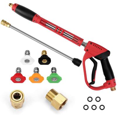 China / 2021 Hot Selling 5000 PSI M22 High Pressure Seal Gun Long Long With Extension Wand for sale